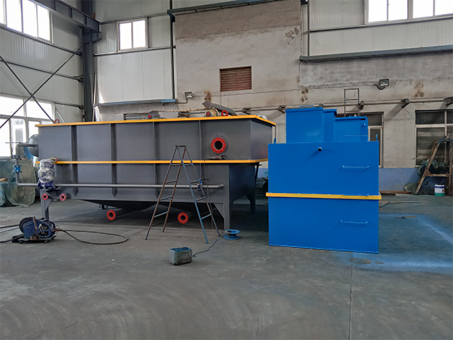 食品污水處理設(shè)備廠區(qū)實力